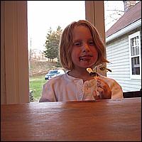 Caroline loves ice cream!