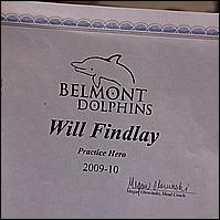 Belmont Dolphins Team Banquet